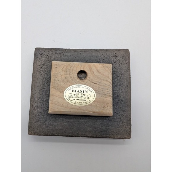 Hand Made Ceramic Raku Sheep Tile 4X3 Made in Italy Bird 3D Free Standing Plaque - Picture 4 of 6